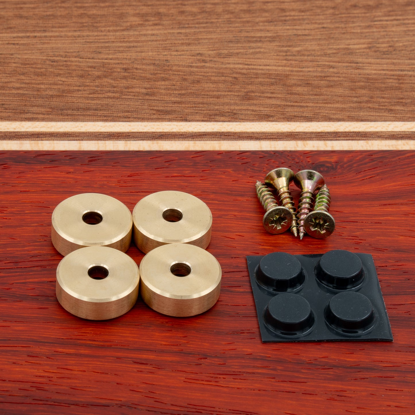 Solid Brass Cutting Board Feet